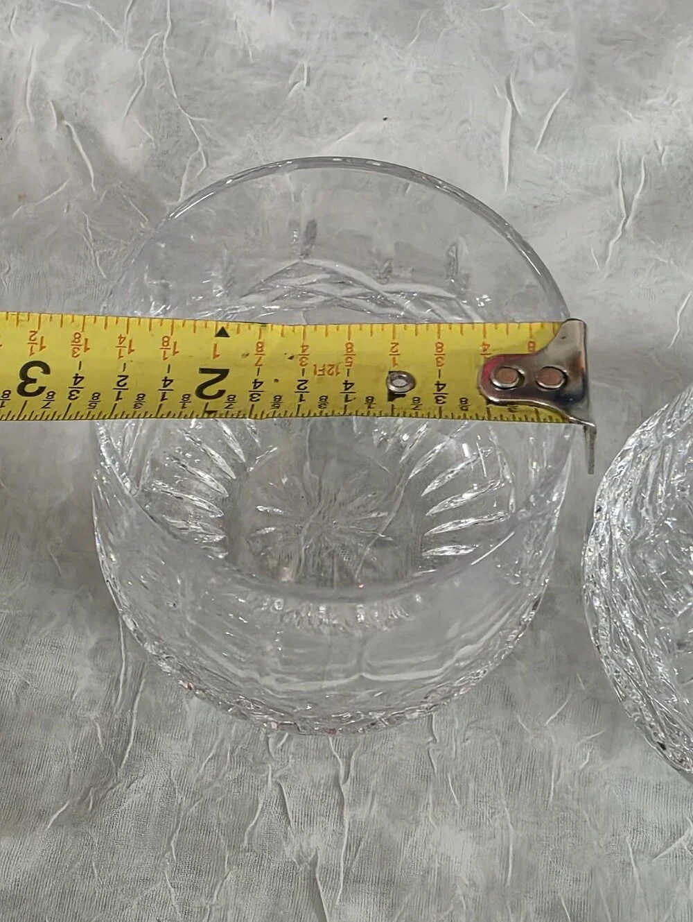 Waterford Lismore Roly Poly Old Fashioned Tumbler Glasses Set Of 2